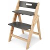 Vysoká stolička z prírodného dreva ABC DESIGN Yippy Trunk Moji 2024 stone Moji
