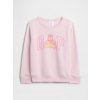 GAP Baby mikina s logom CashSoft Ružová 6-12M Ružová Ružová