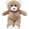 Plyšový medvedík, OLUŠ, svetlohnedý, 15 cm.