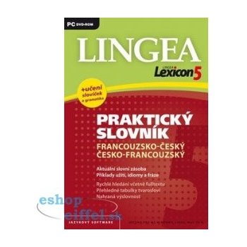 Lingea Lexicon 5 Praktický slovník francouzsko-český, česko-francouzský