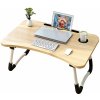 Stolík pod notebook 28 x 60 x 40 cm béžový