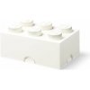 LEGO úložný box 6, biely 5711938247218