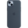 Apple iPhone 14+ Silicone Case with MS - Storm Blue -MW503ZM/A