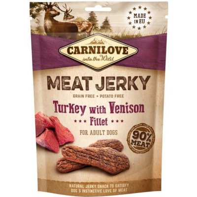 Carnilove Dog Jerky Venison & Turkey Fillet 100 g