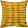 IKEA SVARTPOPPEL Dekoračná obliečka na vankúš 50x50, žltá