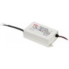 MeanWell Napájací zdroj 350mA, 20W, 40-58V, 84x57x29,5mm, IP42, stmievatelny (triak)