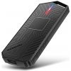 AXAGON EEM2-GAM, USB-C 10Gbps - NVMe & SATA SSD GAME M.2 box, bez skrutiek EEM2-GAM
