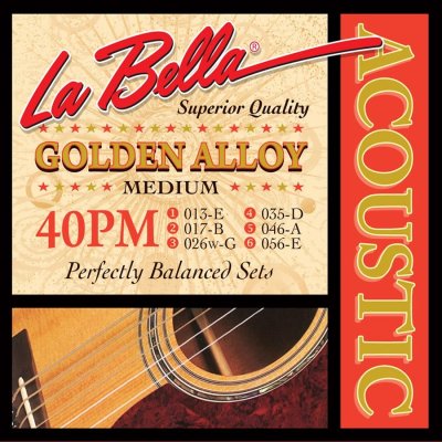 LaBella 40PM Golden Alloy Wound