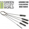 Green Stuff World Airbrush Cleaning BRUSHES set (Green Stuff World)