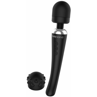 Bodywand Curve Rechargeable Wand Massager Black