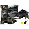 Lean Toys Sada vzájomne tankov T-90 a Tiger 103 RC RTR zelená čierny 1:28