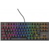 Genesis tichá herná klávesnica THOR 303/TKL/RGB/Outemu Peach/Drôtová USB/ CZ- SK layout/Čierna NKG-1880