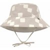 Detský klobúk Lassig Sun Protection Bucket Hat béžová 48-51