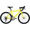 Detský cestný bicykel Junior Bicycles Corsa 22 - Žltý uni