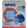 Bros elektrický odpařovač + pevná náplň 10ks proti komárům 10 nocí
