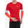 Kompresné rukávy Compressport ArmForce Ultralight - white/fluo red