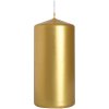 BISPOL Sviečka valec zlatá /metalická/ 10 cm Q 4,8 cm