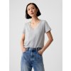 Gap Tričko 100% organic cotton vintage v neck t shirt