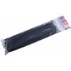 Zošívacie pásiky Extol Premium (8856238) čierne, 370x7,6mm, 50ks, nylon PA66