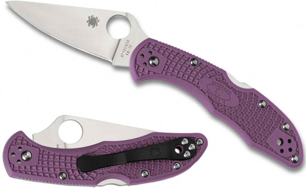 Spyderco Delica 4 Lightweight Flat Ground C11FPPR