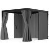 Blumfeldt LuminaHaven Pergola 3x3 so závesmi a sieťkami proti hmyzu (GDM26-LuminaH 3x3 BC)