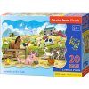 Castorland - Puzzle Zvieratá na farme - 1-39 dielov