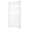 BIELY KÚPEĽŇOVÝ RADIÁTOR REBRÍKOVÝ 120x60 cm MODERNÝ OHRIEVAČ BERGEN