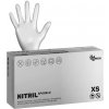 Espeon Nitrilové rukavice NITRIL SPARKLE 100 ks, nepudrované, perleťovo strieborné, 4.0 g Veľkosť: XS