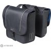 Basil SPORT DESIGN-DOUBLE BAG tašky na nosič, 32 l, sivá