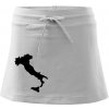 Taliansko obrys - Športová sukne - two in one - XL ( Biela )