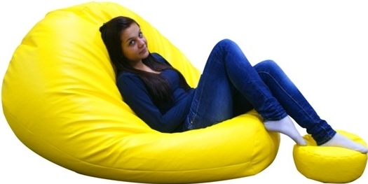 VIPERA Komfort XL s vnútorným obalom polyester žltá