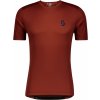 Pánsky cyklistický dres Scott Endurance 10 S/Sl Rust Red/mMidnight Blue XL