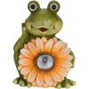 Veselá žaba s LED 18 cm - Sezónkovo