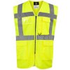 Korntex Hamburg Multifunkčná reflexná vesta KX810 Signal Yellow L