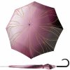 Doppler Long AC Carbonsteel GOLDEN - dámsky holový dáždnik vínová