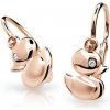 ADANITO BRC1954-10-10-X-4 - Zlaté detské náušnice kačenky z ružového zlata