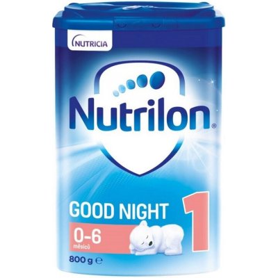 NUTRILON 1 Advanced Good Night počiatočné dojčenské mlieko od narodenia 800 g