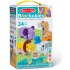 Dřevěné kostky Melissa and Doug Safari