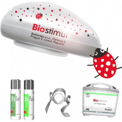 Biostimul Biolampa BS 303 Lienka Bambulienka + BioGel 200ml + BioFluid 200ml + držiak