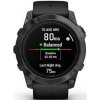 Inteligentné hodinky Garmin epix Pro (Gen 2) Glass - 51 mm - Gray / Black Silicone Band (010-02804-21)