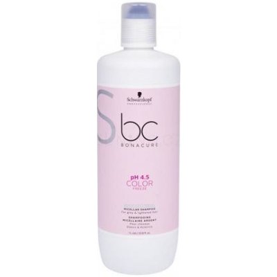Schwarzkopf Professional BC Bonacure pH 4.5 Color Freeze Silver Shampoo - Neutralizačný šampón pre šedé a zosvetlené vlasy 250 ml
