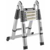 Hliníkový kĺbový teleskopický rebrík 5m 150kg (1) (Geko G02449)