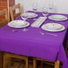 EVENIT Teflónový obrus UNI 365 tmavofialová Polyester 140x220 cm