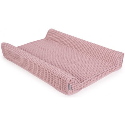 CEBA Poťah na prebaľovaciu podložku Waffle Line (50x70) Silver Pink Ceba