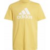 adidas Essentials Big Logo T-shirt žltá biela