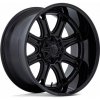 FUEL Fuel Darkstar 10x20 Blank ET-18 Matte Black W/Gloss Black Lip 78.1