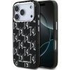 Karl Lagerfeld - IML MagSafe KL Monogram puzdro pre iPhone 17 Pro - čierne