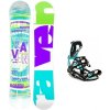 Raven Venus dámsky snowboard + Raven Fastec FT360 black/mint viazanie + zľava 300,- na príslušenstvo - 150 cm + S (EU 35-40)