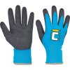 CERVA GROUP a.s. TETRAX WINTER rukavice nylon. latex., Veľkosť 8, Farba modrá