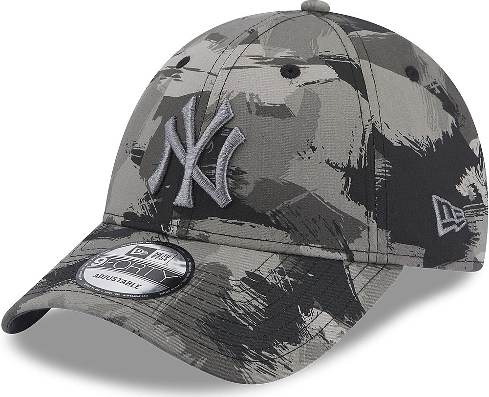 New Era 9FO Painted Aop MLB New York Yankees Graphite/Black